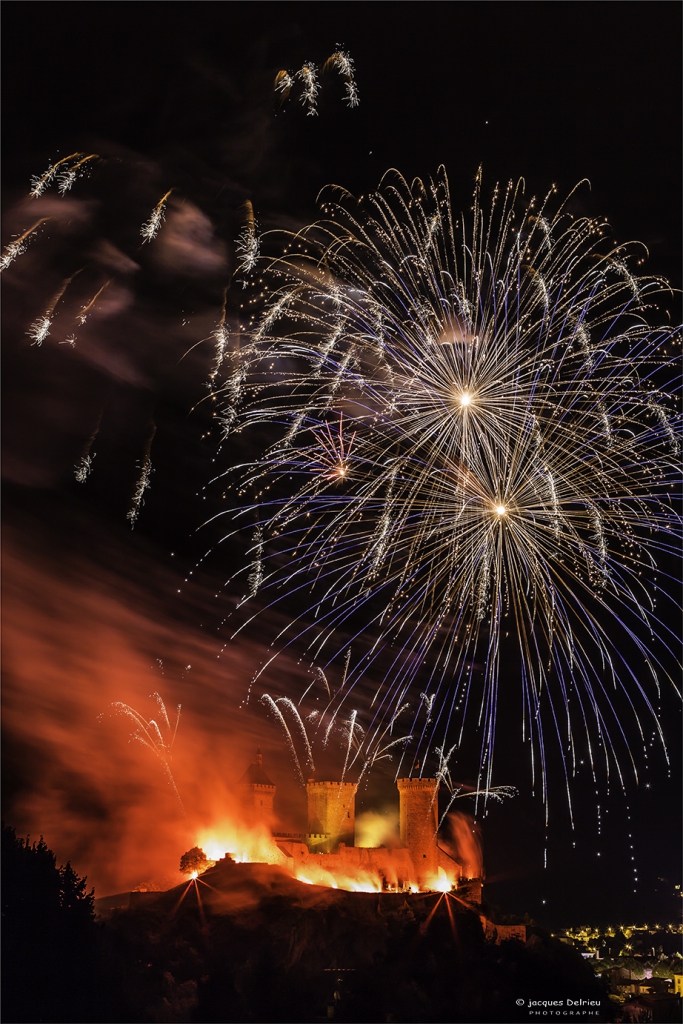 FOIX feu d'artifice 2015